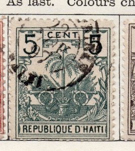 Haiti 1898 Early Issue Fine Used 5c. 119957