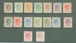 Hong Kong #154-63 Unused Multiple