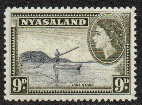 Nyasaland Protectorate Sc #105 Mint Hinged