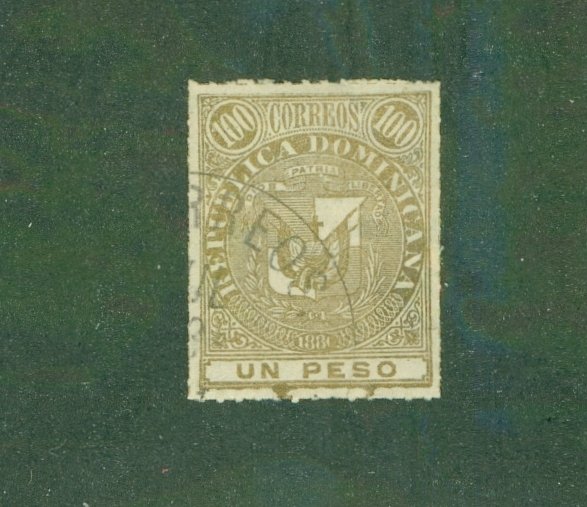 DOMINICAN REPUBLIC 44 USED CV $4.50 BIN $2.25