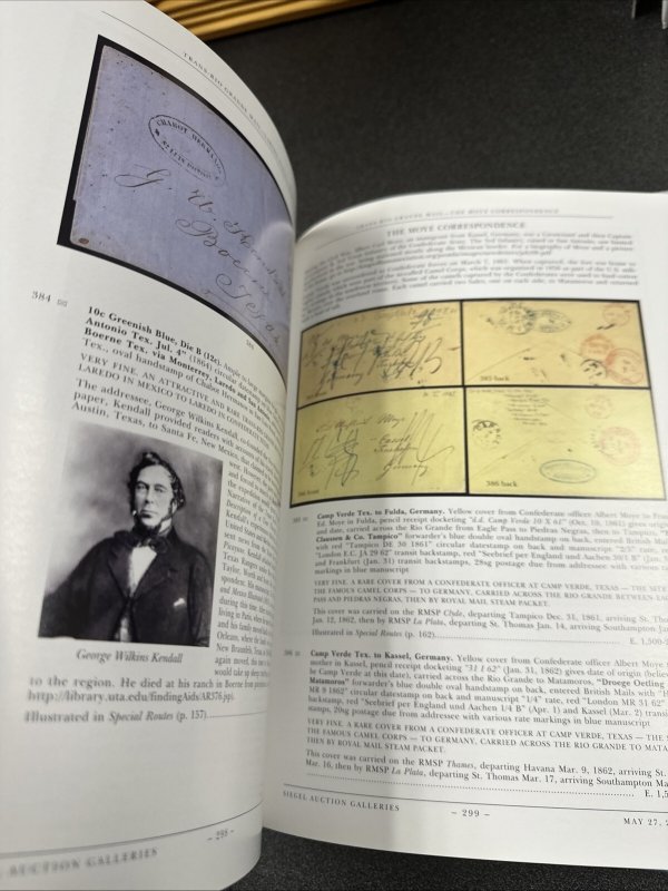Siegel 988-The Steven Walske Collection of Special Mail Routes of the Civil War