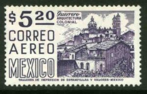 MEXICO C449, $5.20 1950 Def 8th Issue Fosforescent coated. MINT, NH. VF.