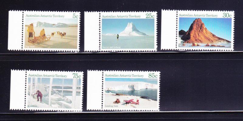 Australian Antarctic Territory L61, L65-L66, L71-L72 MNH