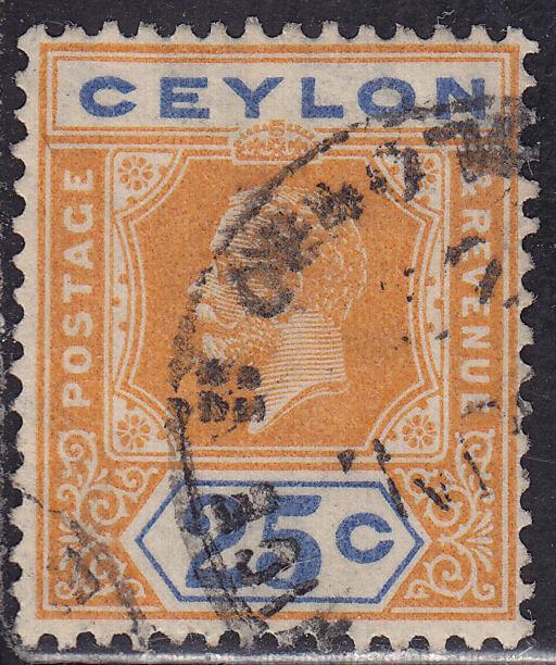 Ceylon 238a King George V 1921