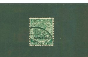 NABHA  INDIAN STATE O36 USED CV $3.75 BIN $1.90