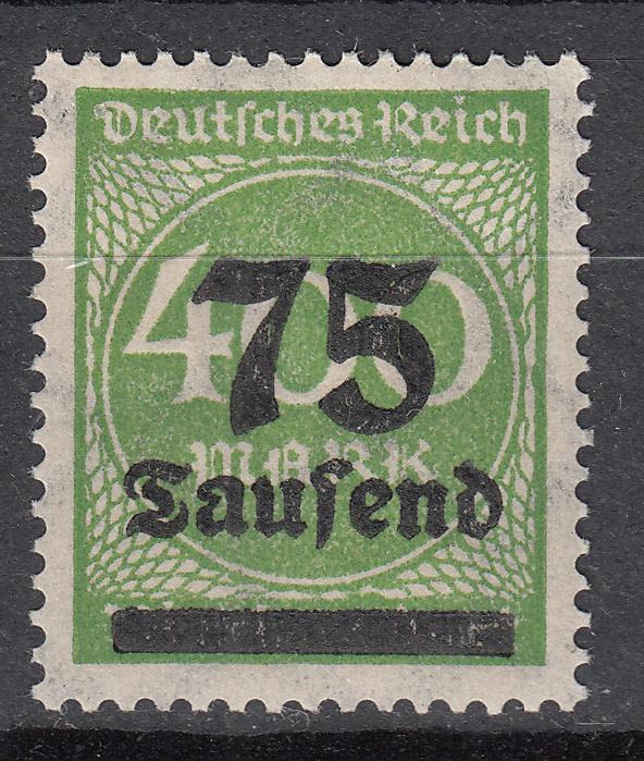 Germany - 1923 Inflation 75Tsd on 400M Mi#287 - MNH(5320)