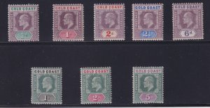 GOLD COAST #38-46 */**  MINT