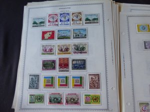 New Caledonia 1892-1984 Stamp Collection on Scott Intl Album Pages