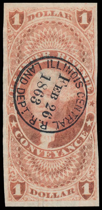 U.S. REV. FIRST ISSUE R66a  Used (ID # 98285)