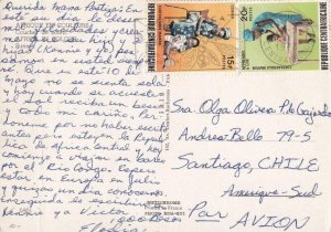 1973, Republic of Central Africa to Santiago, Chile (40688)