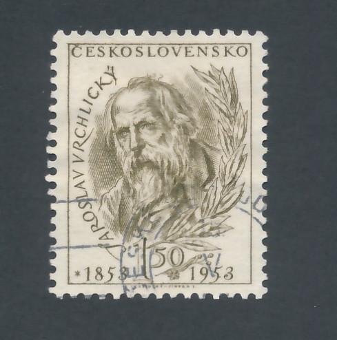 Czechoslovakia 1952 Scott 572 used - Jaroslav Vrclicky