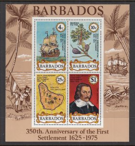 Barbados 431a Souvenir Sheet MNH VF