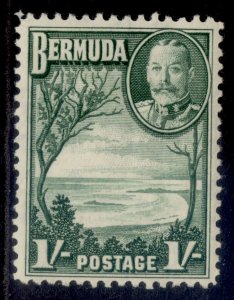 BERMUDA GV SG105, 1s green, LH MINT. Cat £21.