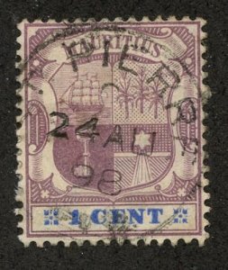 Mauritius, Scott #91, Used