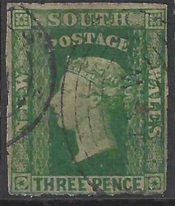 Australia - New South Wales 1856 SC 34 Used SCV $125.00