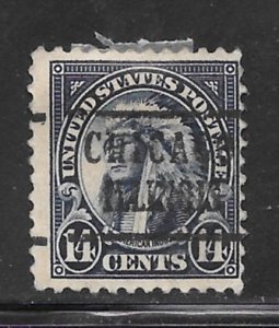 #565 Used Single PRECANCEL AS SHOWN