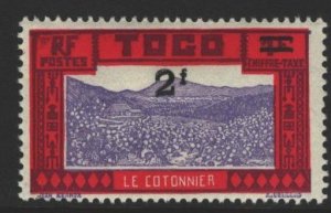 Togo Sc#J20 MH