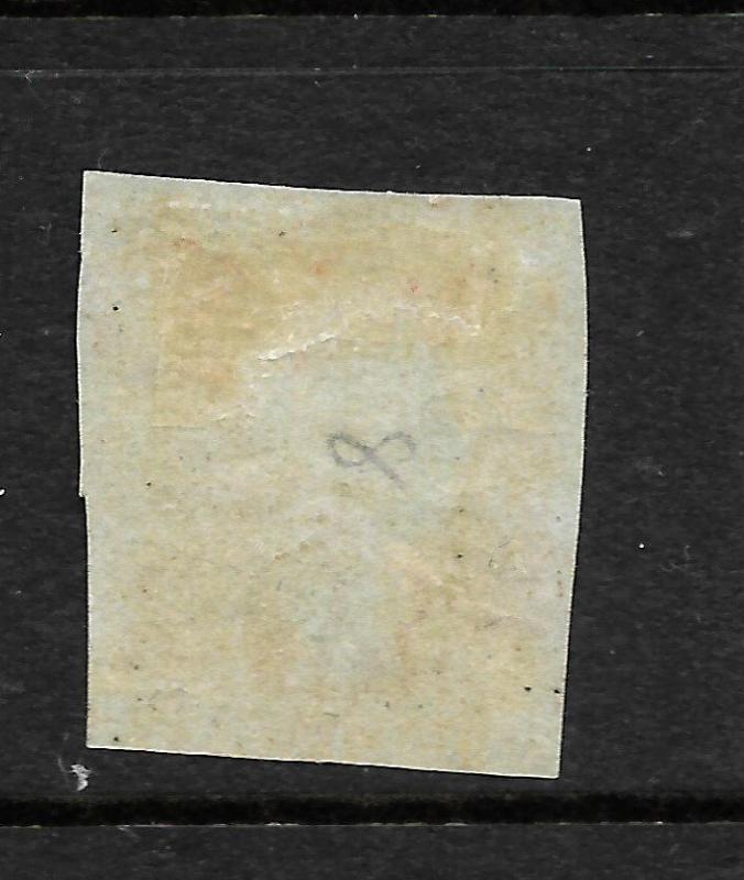 GREAT BRITAIN  1841  1d  RED BROWN IMPERF MLH  SG 8