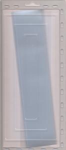 Prinz Scott Stamp Mount 55/265 mm - CLEAR (Pack of 10) (55x265 55mm 55)  STRIP