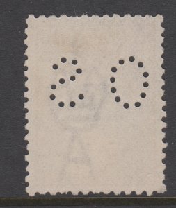 Australia Sc#54 Used - Perfin Small OS