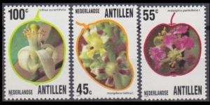 1983 Netherlands Antilles 497-499 Flowers 4,50 €