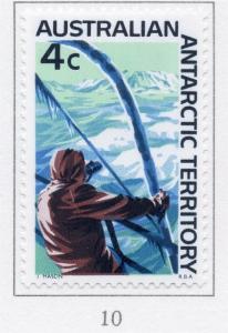 AUSTRALIA ANTARCTIC 1966-68 Early Issue Fine Mint Hinged 4c. 205061