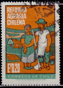 Chile, 1968, Agrarian Reform, 20c, used