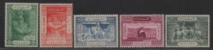 $Iran Sc#B6-B10 M/NH/VF, complete set, Cv. $15.50