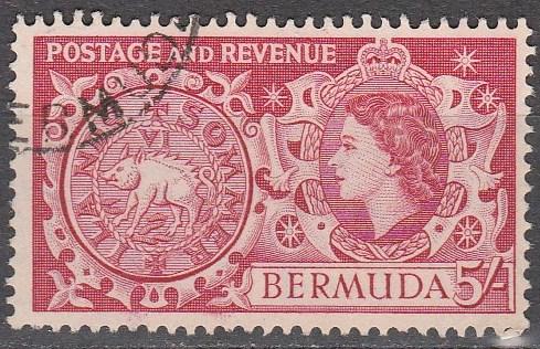 Bermuda #160 F-VF Used  (S180)