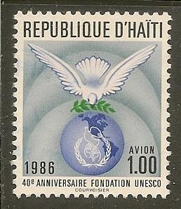 Haiti    Scott  840   UNESCO              Used