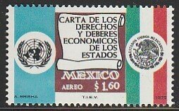 MEXICO C457, DECLARATION OF ECONOMIC RIGHTS & DUTIES.  MINT, NH. F-VF.