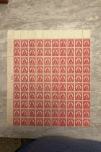 Scott 657 MNH SHEET GENERAL SULLIVAN