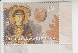 2018 Macedonia Christmas (Scott 798) MNH