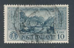 Italy 1932 Scott 280 used - 10c, view of Caprera, Garibaldi
