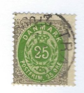 Denmark SC#32 Used Fine SCV$40.00...Worth checking out!