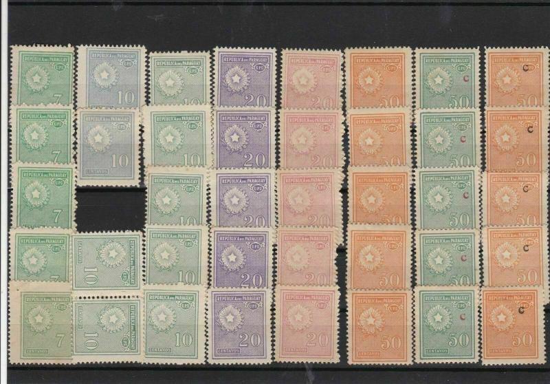 Paraguay 1927 Stamps Ref 14449