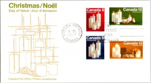 Canada, Worldwide First Day Cover, Christmas