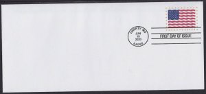 US U700 Old Glory #10 regular postal stationery envelope PSA CDS FDC 2020