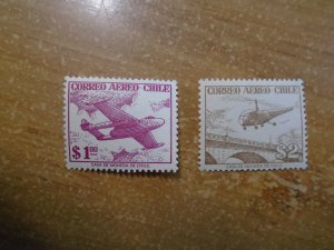 Chile  # C174-75  MNH