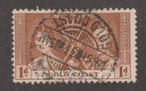 Gold Coast 112 Coronation Issue 1937