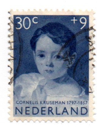 NETHERLANDS B320 USED SCV $4.50 BIN $1.80 CHILD