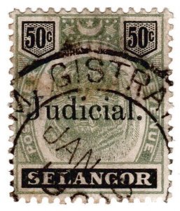 (I.B) Malaya States Revenue : Selangor Judicial 50c