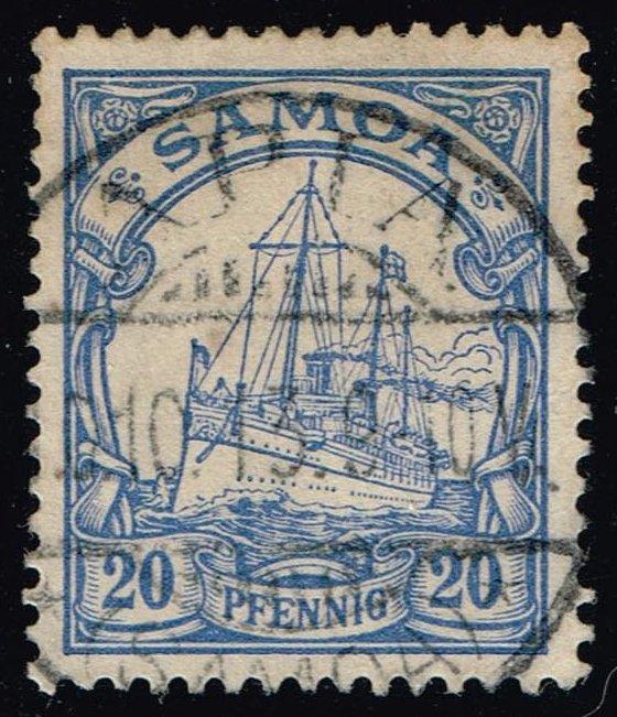 Samoa #60 Kaiser's Yacht Hohenzollern; Used (2.75)