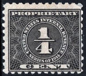 RB45 1/4¢ Proprietary (1914)Used