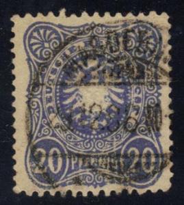 Germany #40 Imperial Eagle, used (1.25)