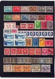 JASTAMPS:  Nice Vintage US Old  Federal Stamp  LOT Collection, see scan