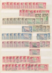 S. Rhodesia GVI/QE Used MH + Few MNH Collection(Aprx 450 Items)   MK152