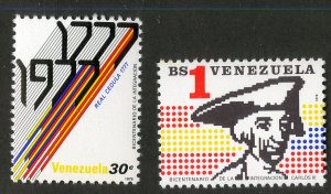 VENEZUELA 1185-6 BIN $.80 ART