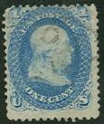 US # 63, 1861-66 Regular Issue, Used