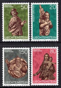 Liechtenstein 632-635 MNH VF